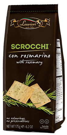 Scrocchi Kräcker mit Rosmarin