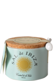 Fleur de Sel im Steintopf mit Dosierlöffel