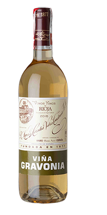 Rioja DOCa Crianza Vina Gravonia Blanco 2016