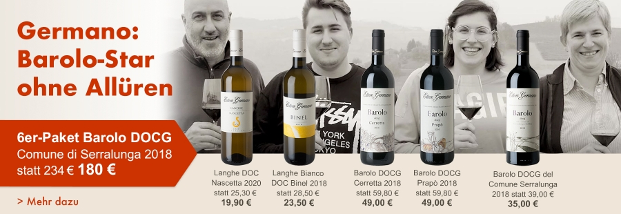 Spitzen Barolos und Weißweine vom Familienbetrieb Ettore Germano - Weinbautradition in Serralunga seit 1856