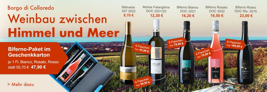 Jetzt entdecken: Weine aus Molise, Italiens zweitkleinster Region - geküsst von Himmel und Meer!