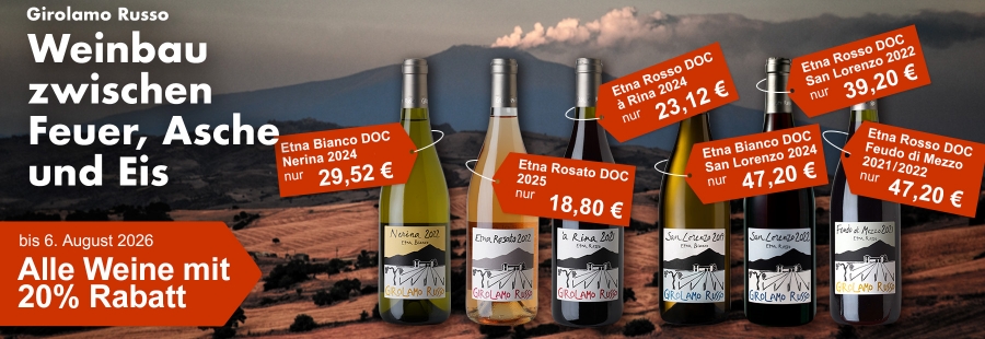 Ausnahme-Terroir, Ausnahme-Winzer: Entdecken Sie Russos Weine vom Ätna!