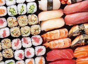Sushi & Champagner